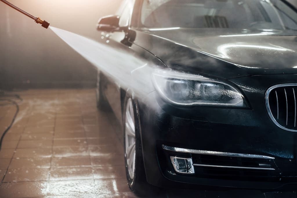 Technological process of water preparation for car washes